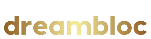 dreambloc logo, home.