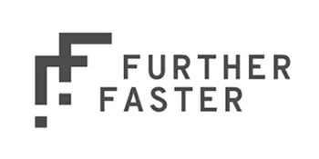 The Further Faster logo