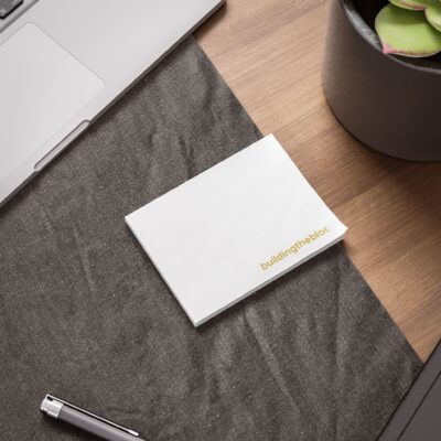 Building The Bloc Square Post-it® Note Pads