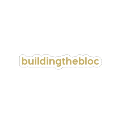Building The Bloc Laptop Decal